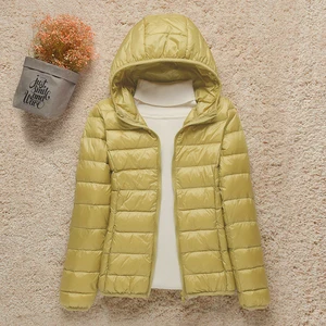 2023 New Women's Fashion Cold Jacket Winter Light White Downs 8 Main Sales Women's Puffer Casaco - №2