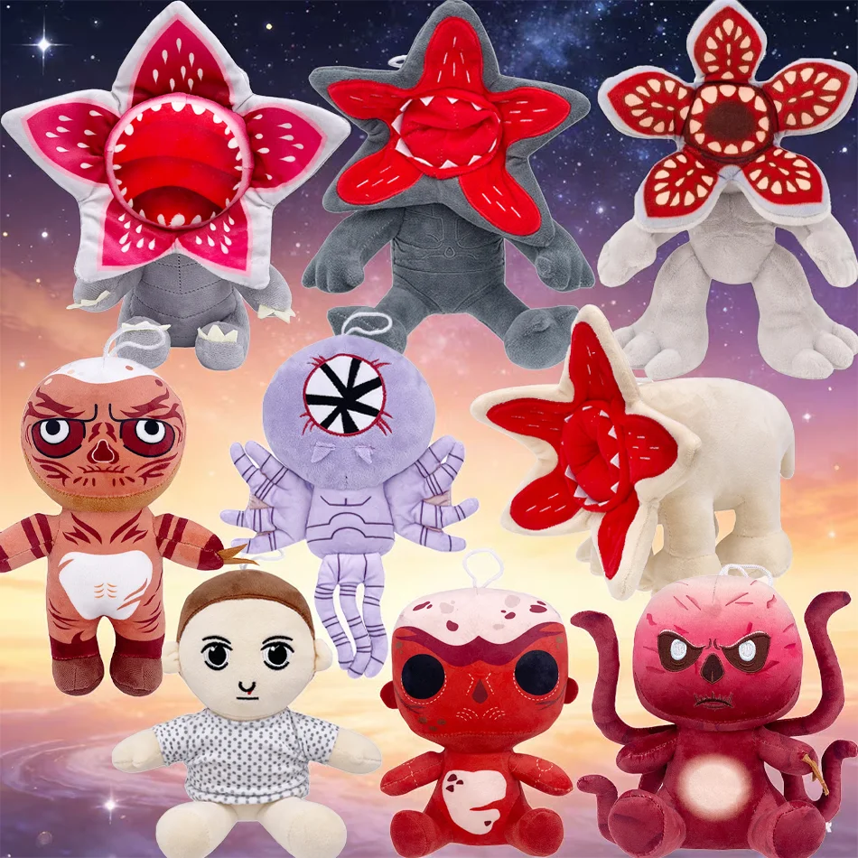 

NEW Cartoon Game Characters Plush Toys Cute Demogorgon Stuffed Dolls Kids Baby Gifts For Children Boys Halloween Cartoon Charact