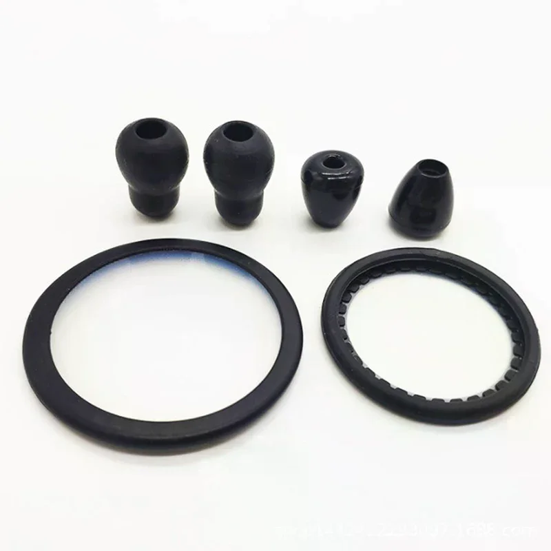 Soft Silicone Stethoscope Diaphragm & Earplugs, Children Suspension Vibrating Membrane for Frequency Conversion