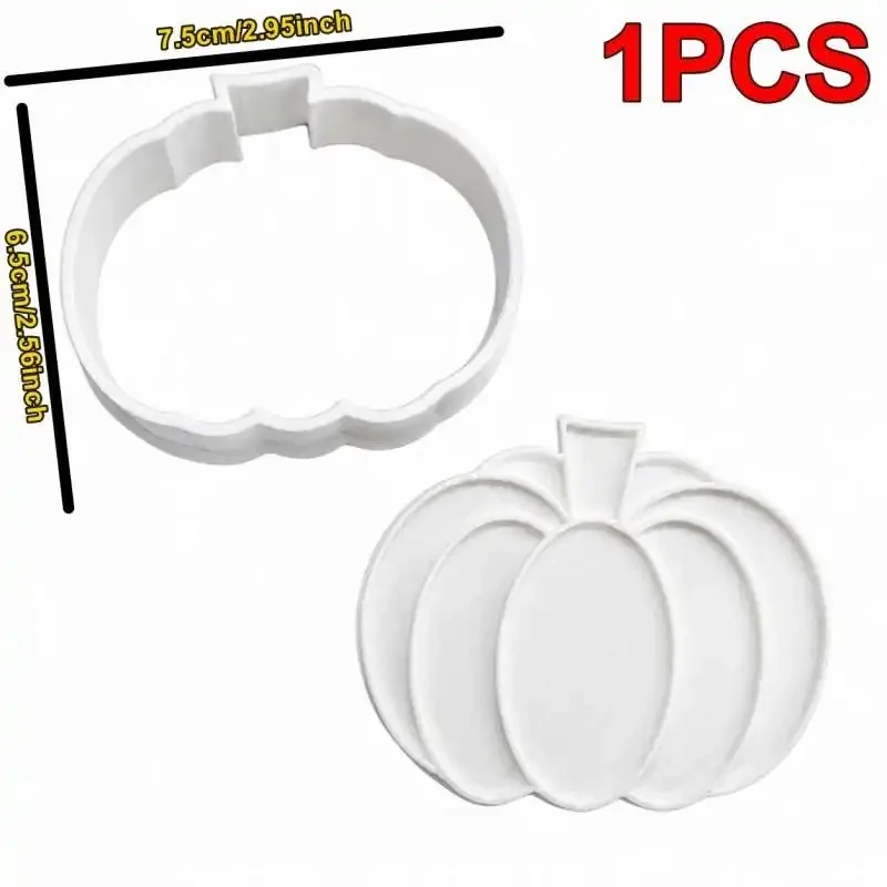 Classic Pumpkin Cookie Pottery Mold Clay Biscuit Cutter DIY Handcraft Clay And Baking Tool