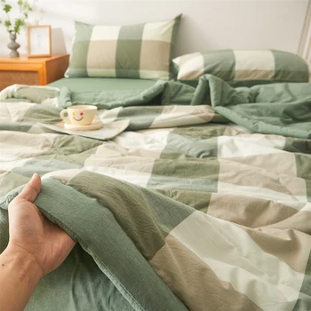 부드러운 피부 친화적 여름 이불, 부드러운 통기성 사무실 낮잠 담요, 세탁 가능한 싱글 더블 담요, 150x200cm 