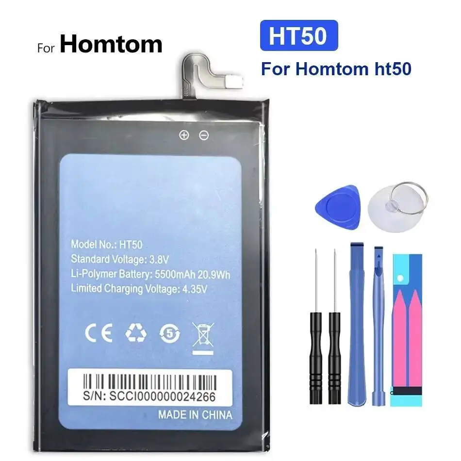 Аккумулятор для мобильного телефона массивной емкости 16300 мАч для Homtom HT70 HT70