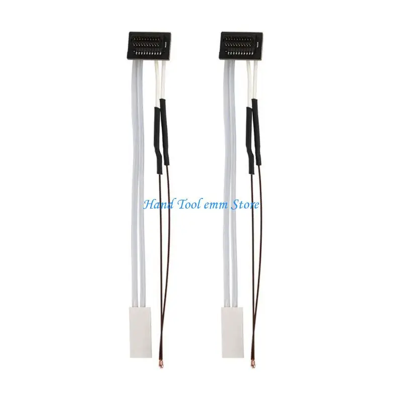 

H37F 2 шт. аксессуары для 3D-принтера 24 В 48 Вт термоклеевой провод Hotend быстрая сменная часть для P1P аксессуары для