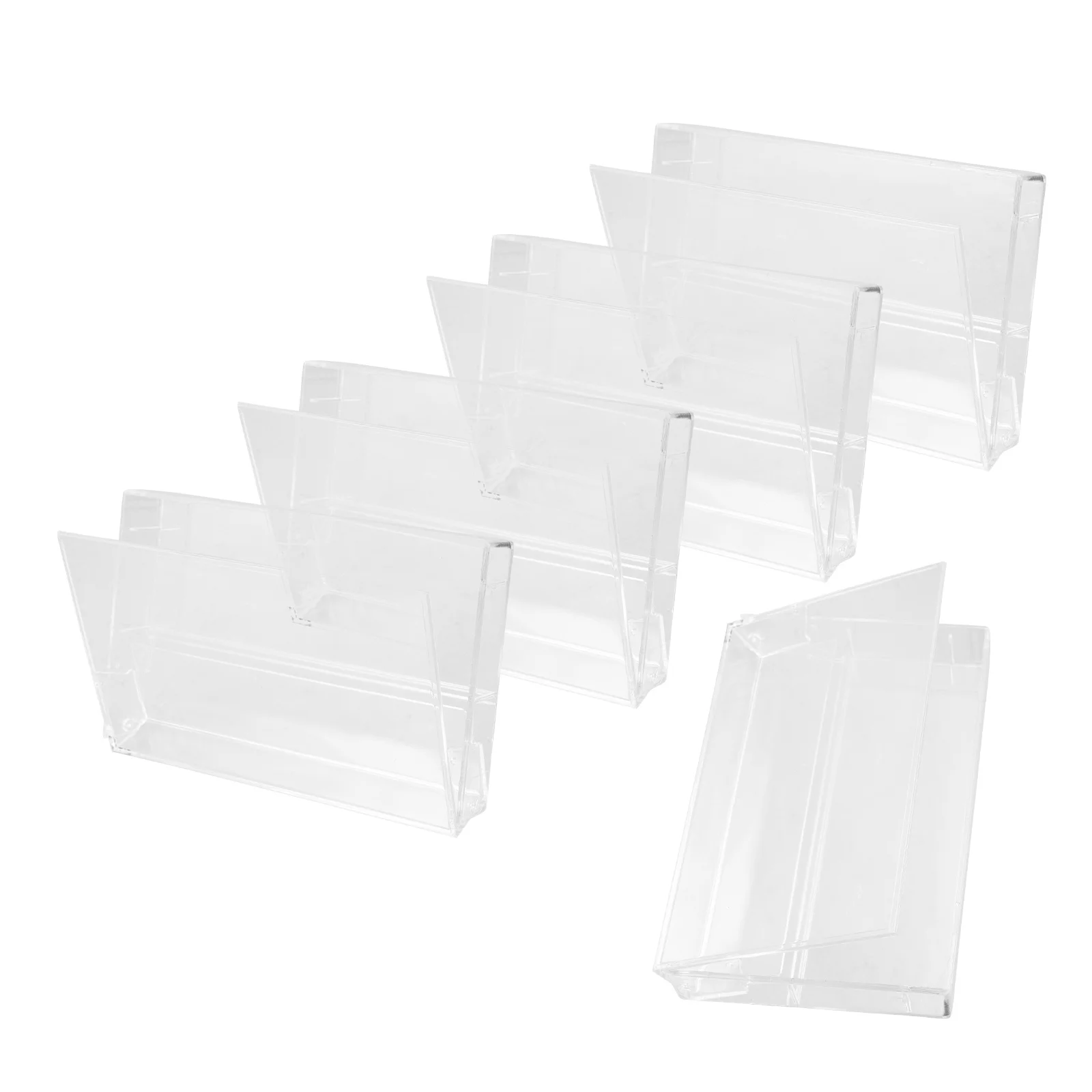 

5pcs Cassette Tape Case Transparent Sturdy Dustproof Audio Boxes Collector DJ Storage Retro Music Preservation