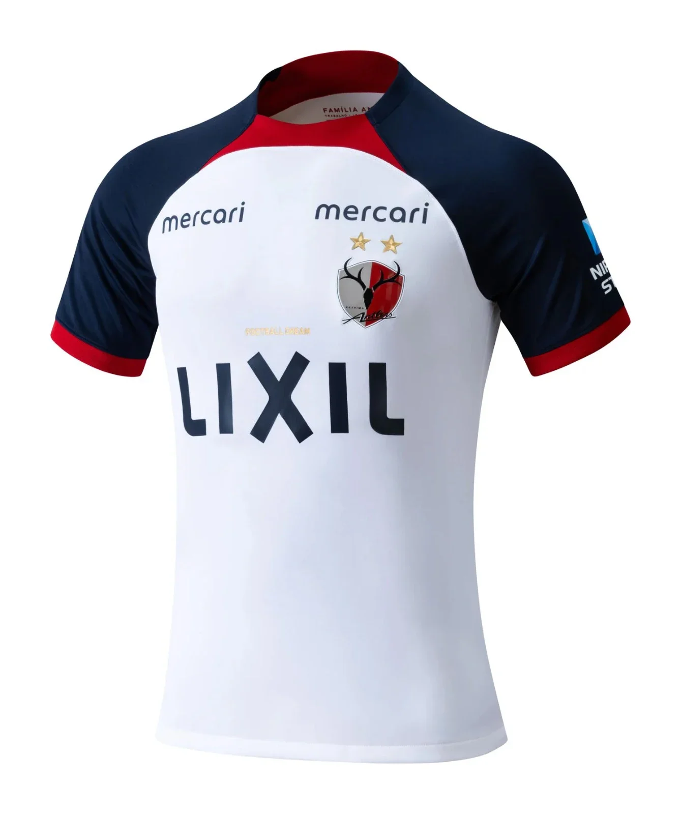 Newfootball jersey Kashima Antlers 3Dprinted sports casual comfortable breathable quick drying soccer jersey parent-child outfit