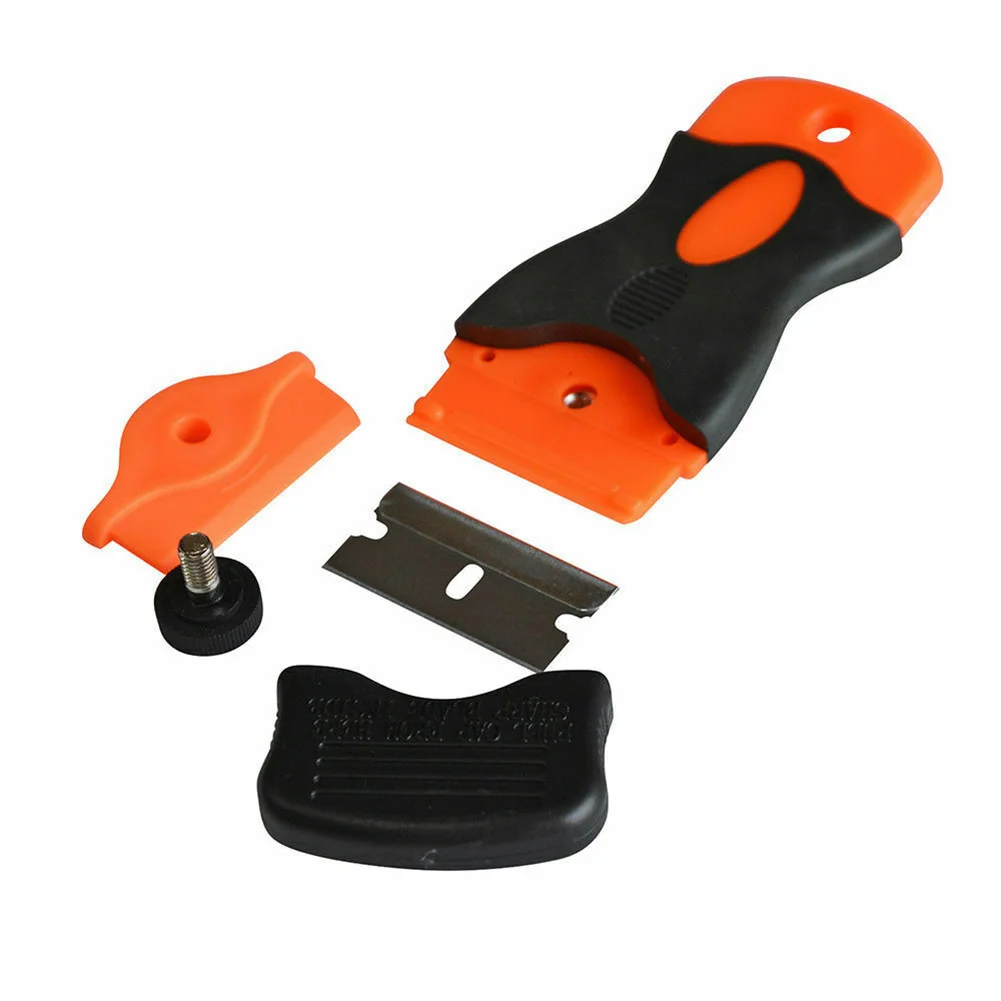 Efficient Vinyl and Decal Removal Tool, Ergonomic Design for Easy Handling Comes with 3 Plastic Blades and 3 Metal Blades