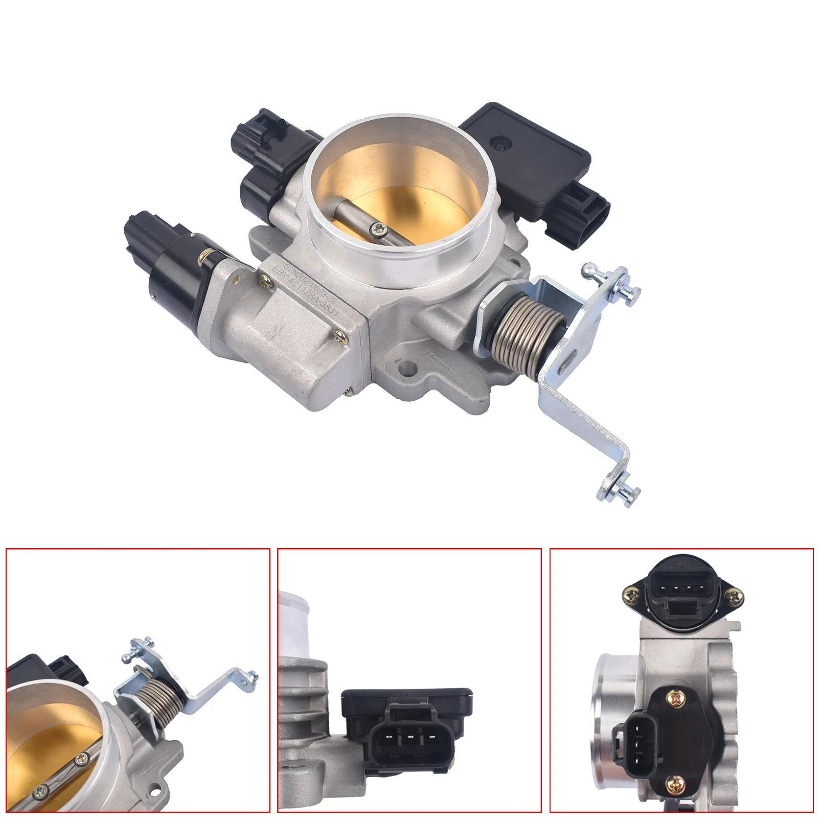 AP01 Throttle Body High Flow Power for Jeep Grand Cherokee TJ Wrangler 4.0L l6 60mm 53032023AB