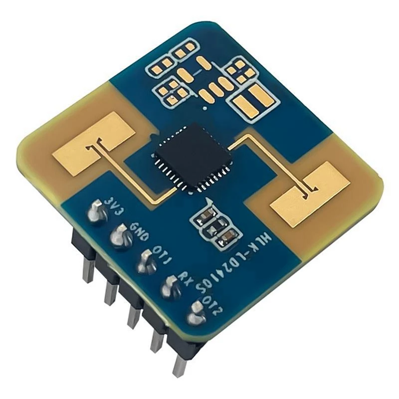 LD2410S Motion Detection Radar Sensor Module 24Ghz Human Presence Radar Sensor, For Smart Home, Easy To Use Durable