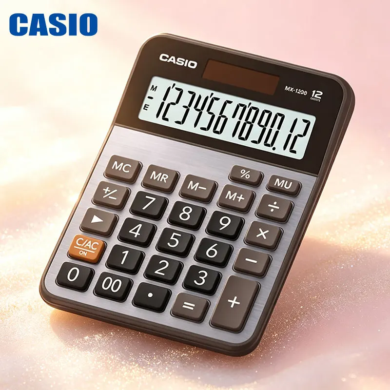 Casio MX-120B/MX-12B/AX-12B/AX-120B/DX-12B Company administration daily reconciliation lovely computer anti - slip solid body
