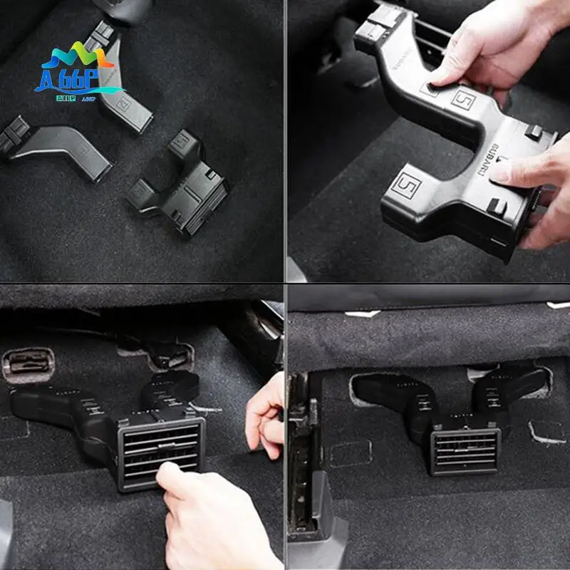 

A66P-Airspeed For Subaru Forester Legacy XV Outback 2009-2019 Back Seat Air Conditioning Outlet Blinds AC Air Vents Extension Tu