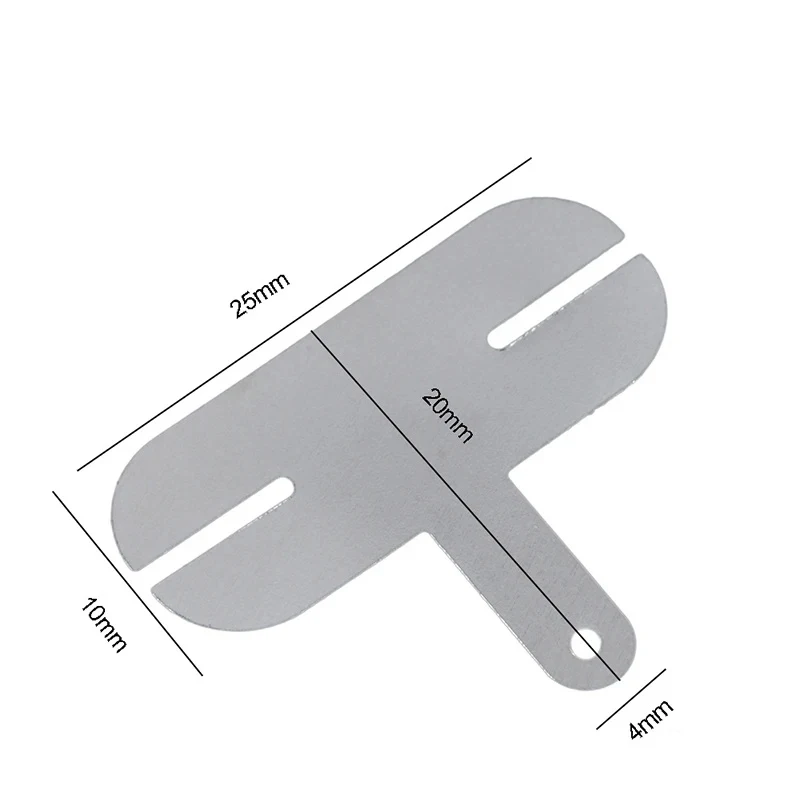 18650 Nickel Plated Plate Power Li-ion Battery 0.12/0.15/0.2mm Nickel Sheet Spot Welding T Shape Nickel Tabs