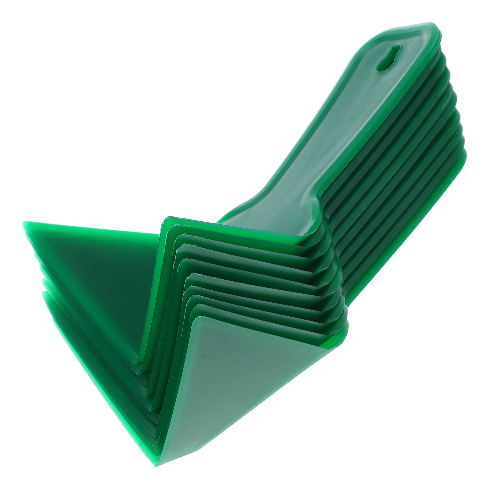 

10pcs Corner Trowel Plastic Drywall Tool For Concrete Shaping Durable Plastering Angled Finishing Outdoor Indoor Use