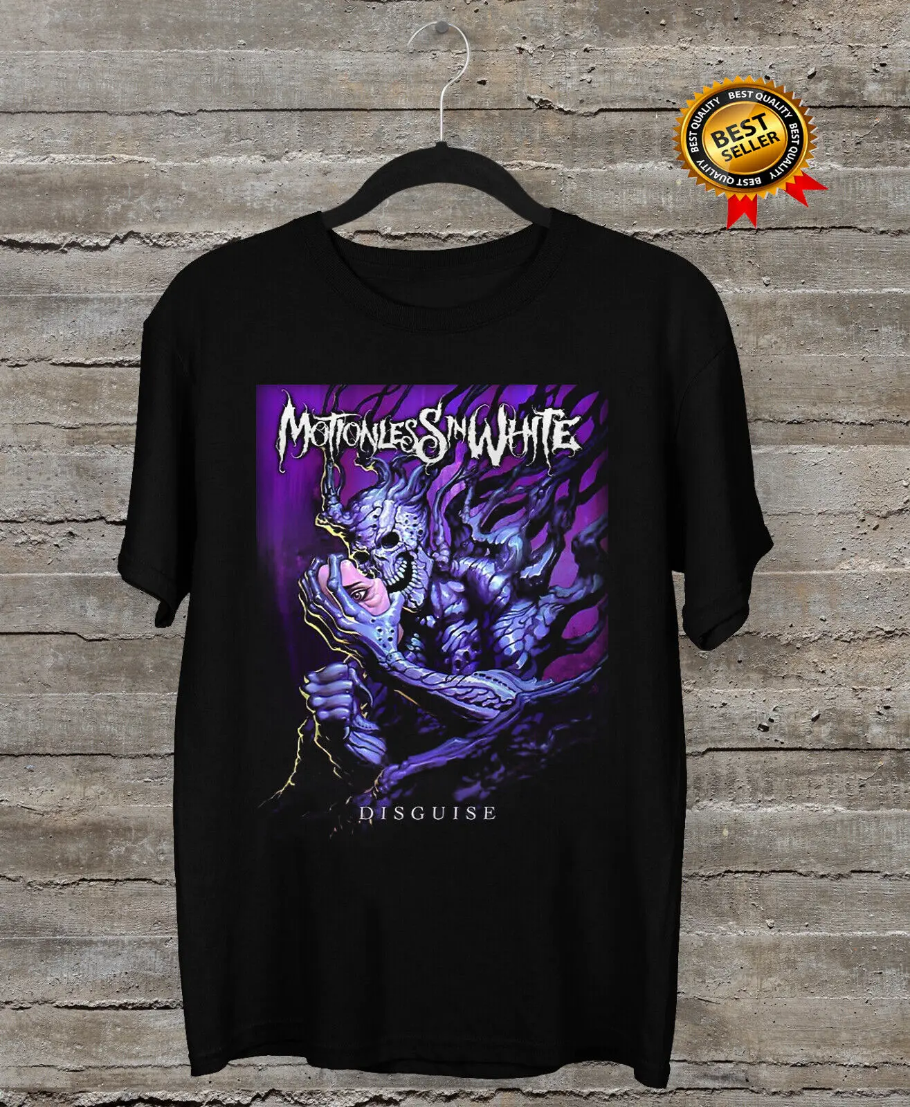 NEW Motionless in White Short Sleeve Black S-4XL Men Women Tee Shirt 2F236