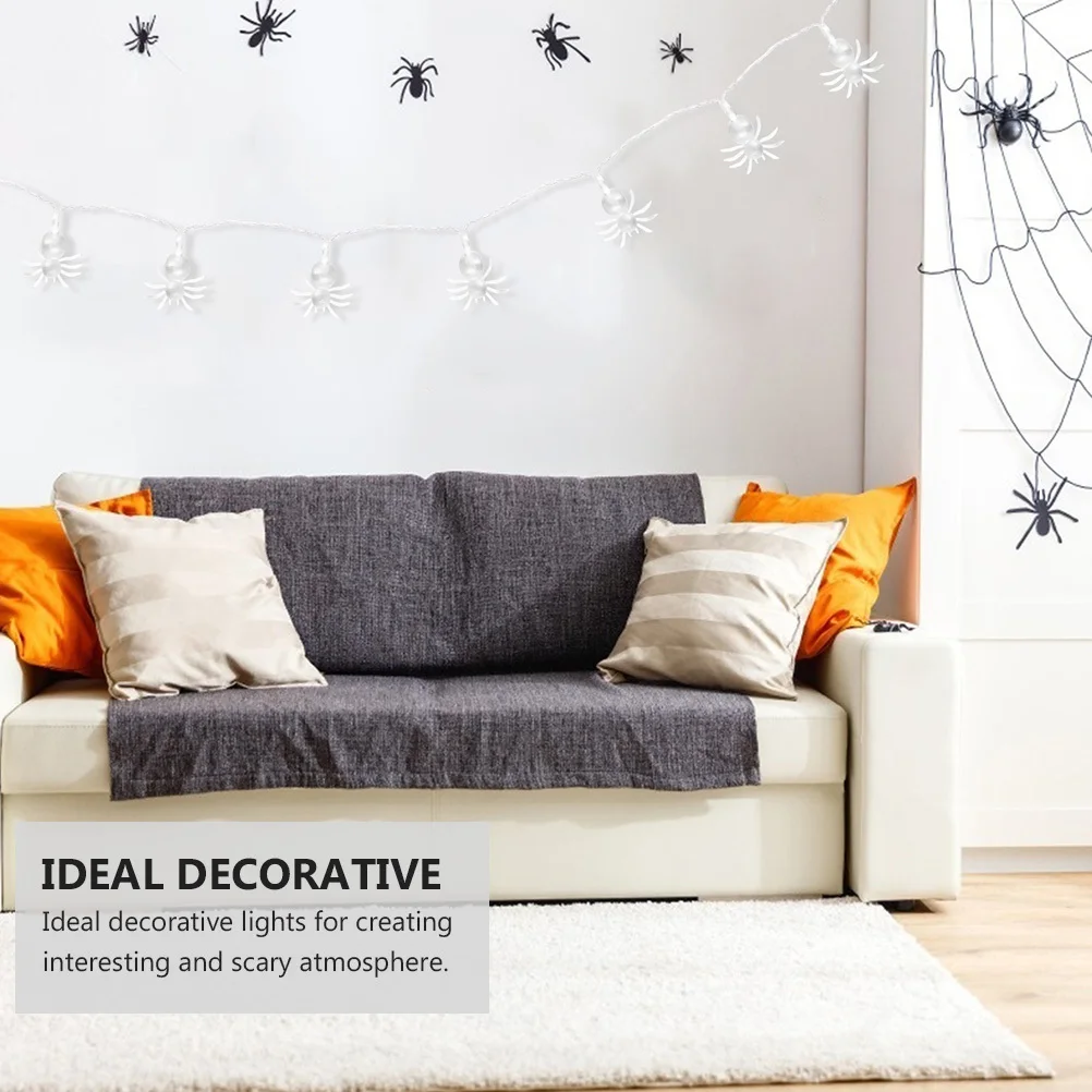 3 متر 30Led Led العنكبوت ضوء سلسلة تجهيزات حفلة الهالوين مقاوم للماء في الهواء الطلق ضوء سلسلة لحديقة الطرف الديكور هالوين