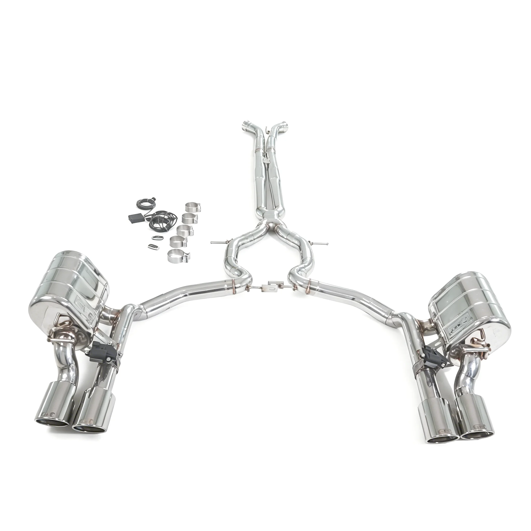 

GFC Catback Exhaust for 2024-2025 Porsche Panamera 976 2.9T Car Electric Valve Exhaust System Muffler Made of SUS304 Pipe