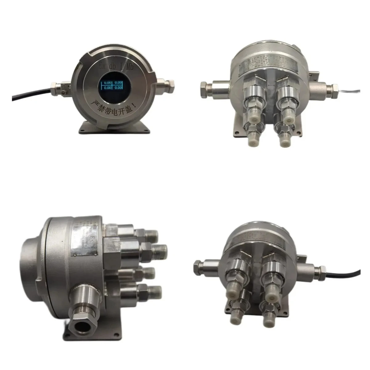 2026 IP54 Explosion-proof Four-Way OLED Transducer 0.5%FS Stainless Steel Shell for Mining Pressure Sensor