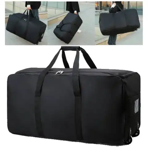 Reisegepäcktasche, faltbarer Koffer auf Rad, Handtasche, große, vielseitige Aufbewahrung, Umhängetaschen, Gepäck, Kabinentrage für Wochenendausflüge