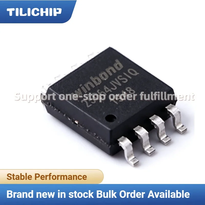 5PCS~10PCS Brand new W25Q64JVSSIQ SOIC-8 64Mbit NOR Flash Memory Chip 2.7V to 3.6V Original