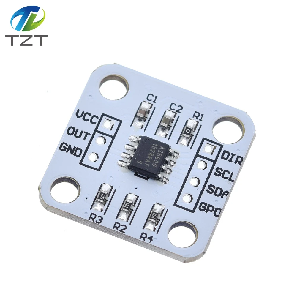 TZT 1/3PCS AS5600 Magnetic Eencoder magnetic Induction Angle measurement module 12bit High Precision For Aduino image 6