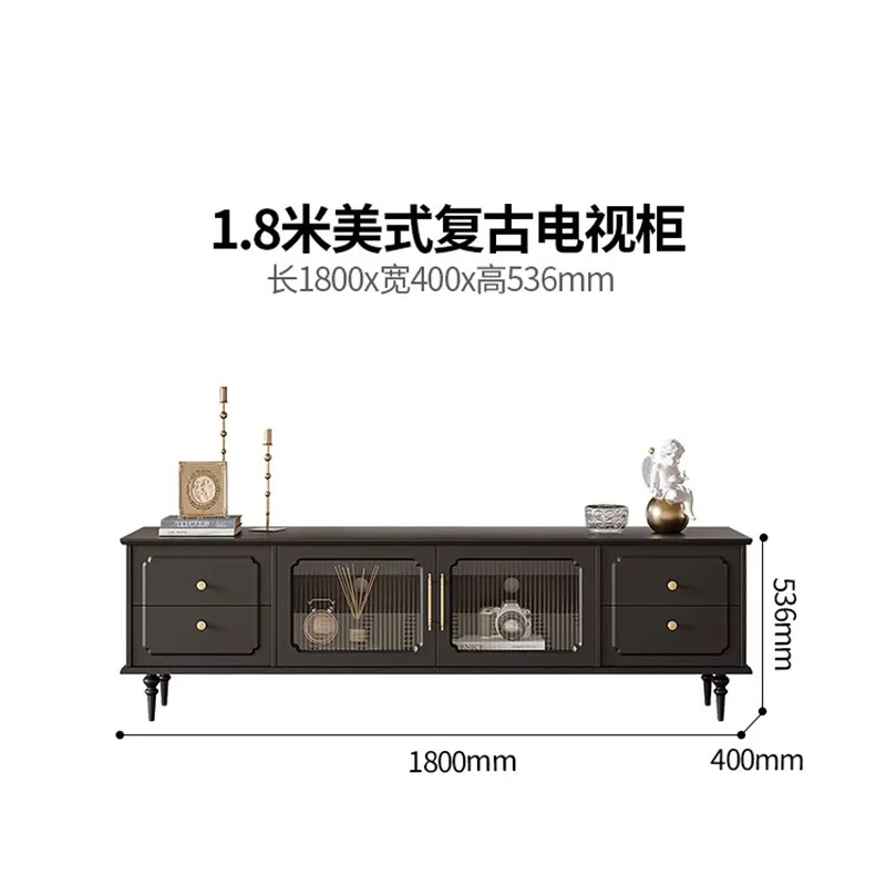 Американский ретро-шкаф для телевизора