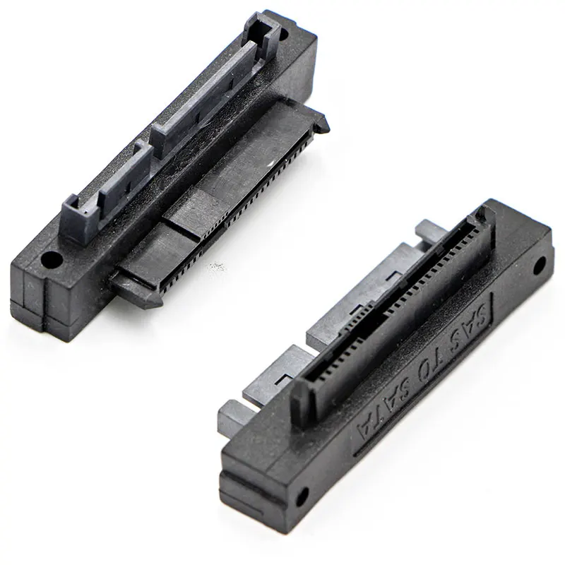 SF-8482 SAS to SATA 90 180 Degree Angle Adapter Converter Straight Head Portable High Quality For PC Converter SAS to SATA