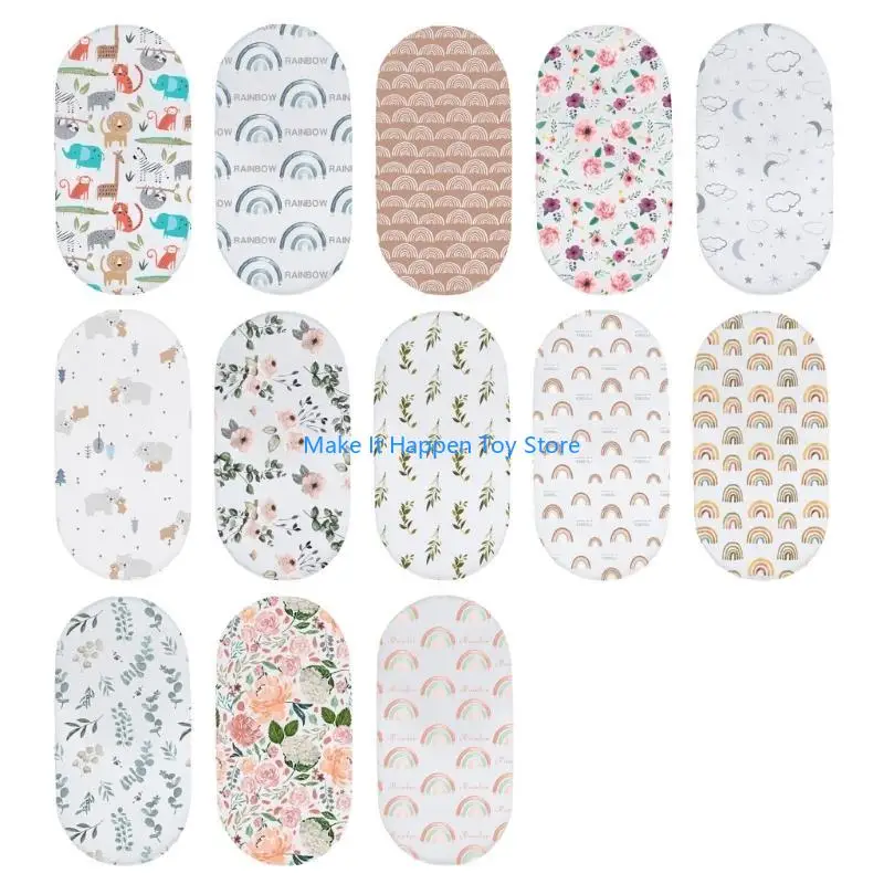 28EC Lenzuolo con angoli per culla Lenzuolo con angoli in cotone per culla Lenzuolo con angoli Lenzuola con angoli Fasciatoio