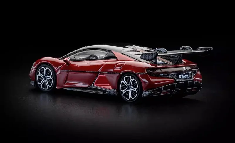 

*Предпродажа* Xcartoys 1:64 BYD Yangwang U9 красная литая модель автомобиля