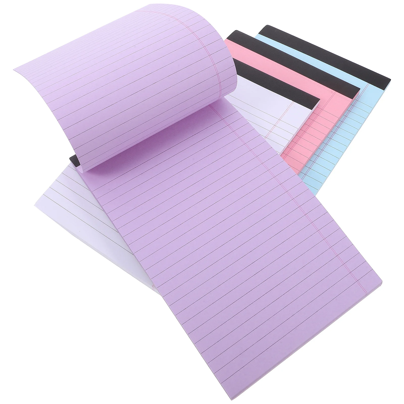 สมุดโน้ต 4 ชิ้น สมุดจดบันทึกสี กระดาษมีเส้น สมุดบันทึก รายการสิ่งที่ต้องทำ สมุดโน้ตสำหรับโรงเรียน สำนักงาน ธุรกิจ