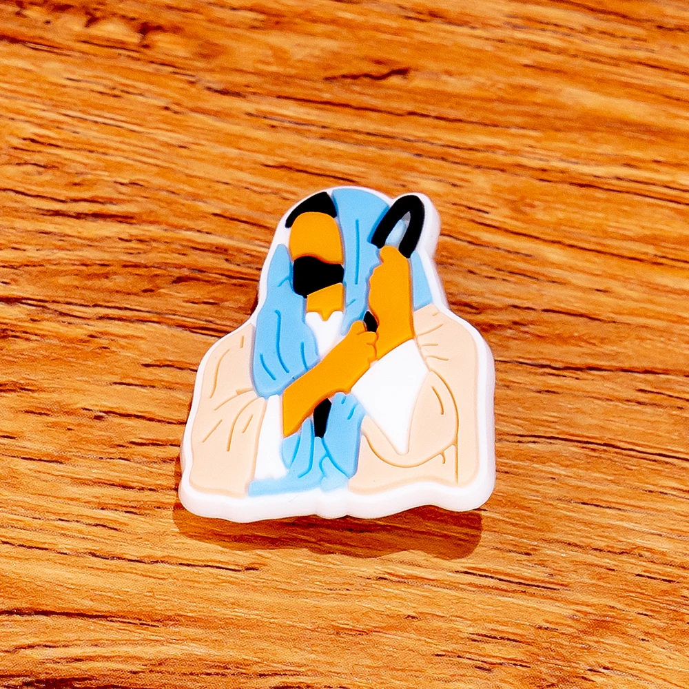 1 stücke PVC Religiöse Jesus Clog Schuh Charms Heilige Bibel Schuh Dekorationen Pins für Frau Männer Party Favor Geschenke DIY clips Zubehör – Detail 5