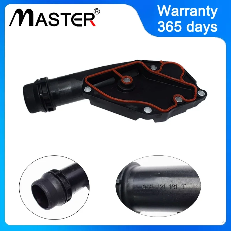 Engine Coolant Flange Thermostat Cover 06E121168 06E121161T 06E121168B 06E121161R For Audi A4 A5 A6 A7 A8 Q5 06E 121 161 T