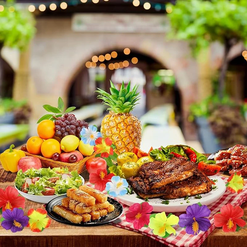 10/20 قطعة 11 سنتيمتر الحرير لون عشوائي الاصطناعي الكركديه فراشة الزهور مع مقاطع للصيف الديكور ديكورات منزلية لحفل الزفاف