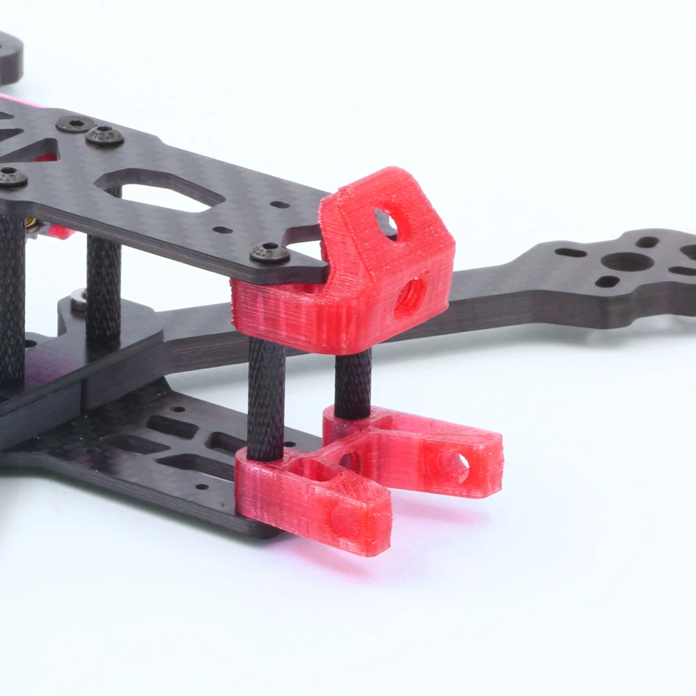 VTX Antenna Mount bracket T-shaped Receiver antenna support TPU 3D Printed Part for FPV frame Quadcopter drone