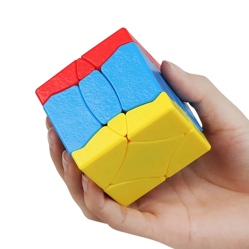 Shengshou No.1 Cube Bainiaochaofeng Frosted Cube Red Stikerless Magic Cube Toys For Children  Educational Toys Christmas gift