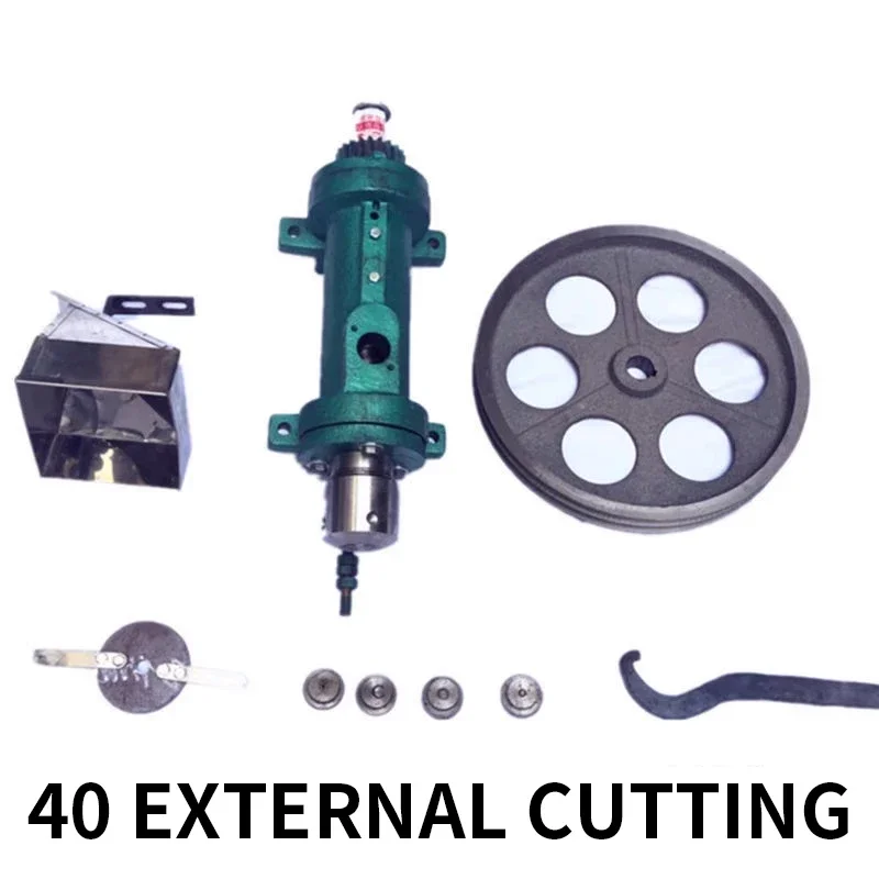 Máquina infladora de pellets de alimentación flotante modelo 40/60, extrusora de alimentos para animales, cabezal de máquina para hacer pellets, piezas principales para acuicultura