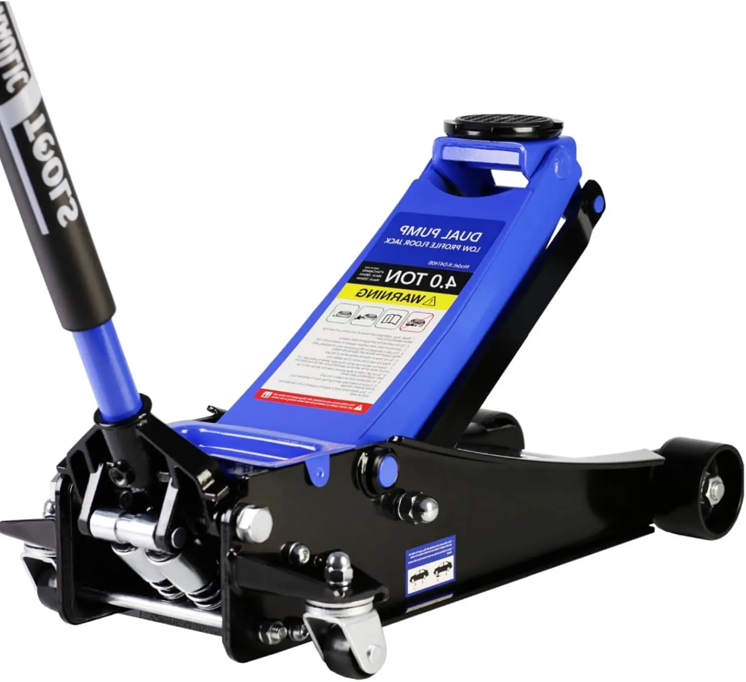 

Floor Jack 4 Ton Low Profile Floor Jack Car Hydraulic Jack with Dual Piston Lifting Range 4.0"-21"