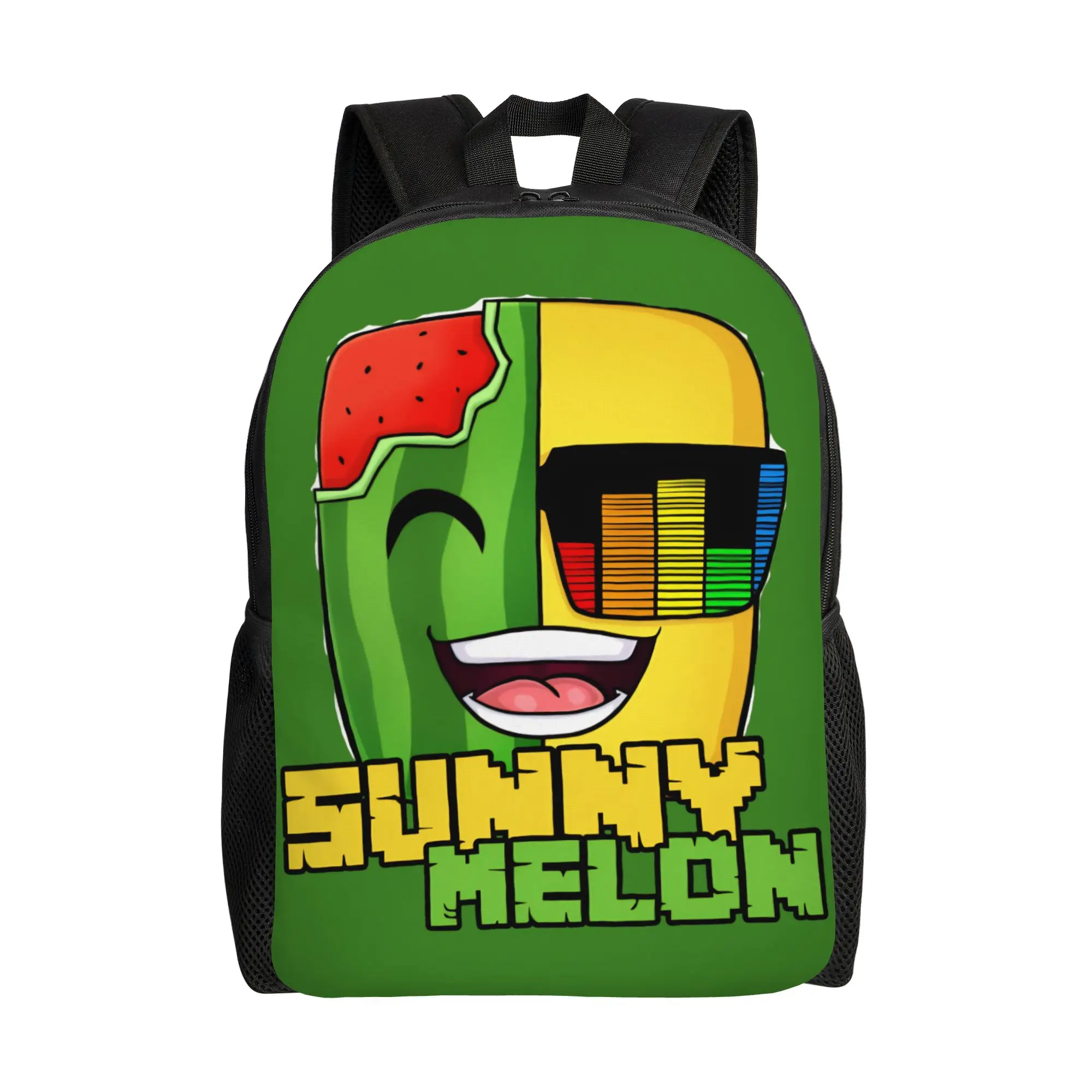 

Sunny and Melon Backpack Teen Durable Backpacks Polyester Elegant School Bags Travel High Quality Rucksack