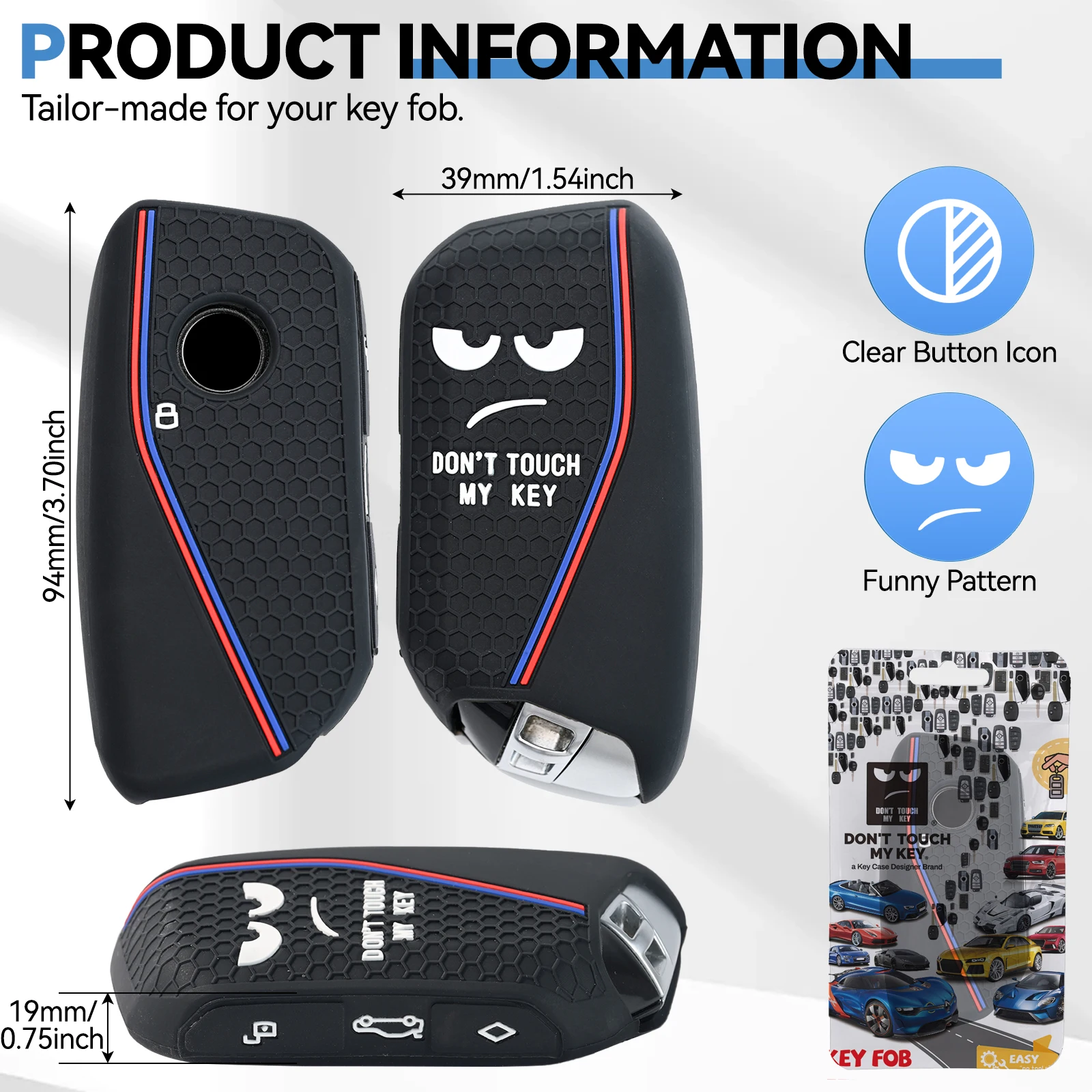 For BMW Ix I4 X7 Xm X7 X6 X5 X1 IX1 X4M 2022 2023 3 Button Silicone Remote Key Fob Keychain Ring Shell Case Cover Shell Holder