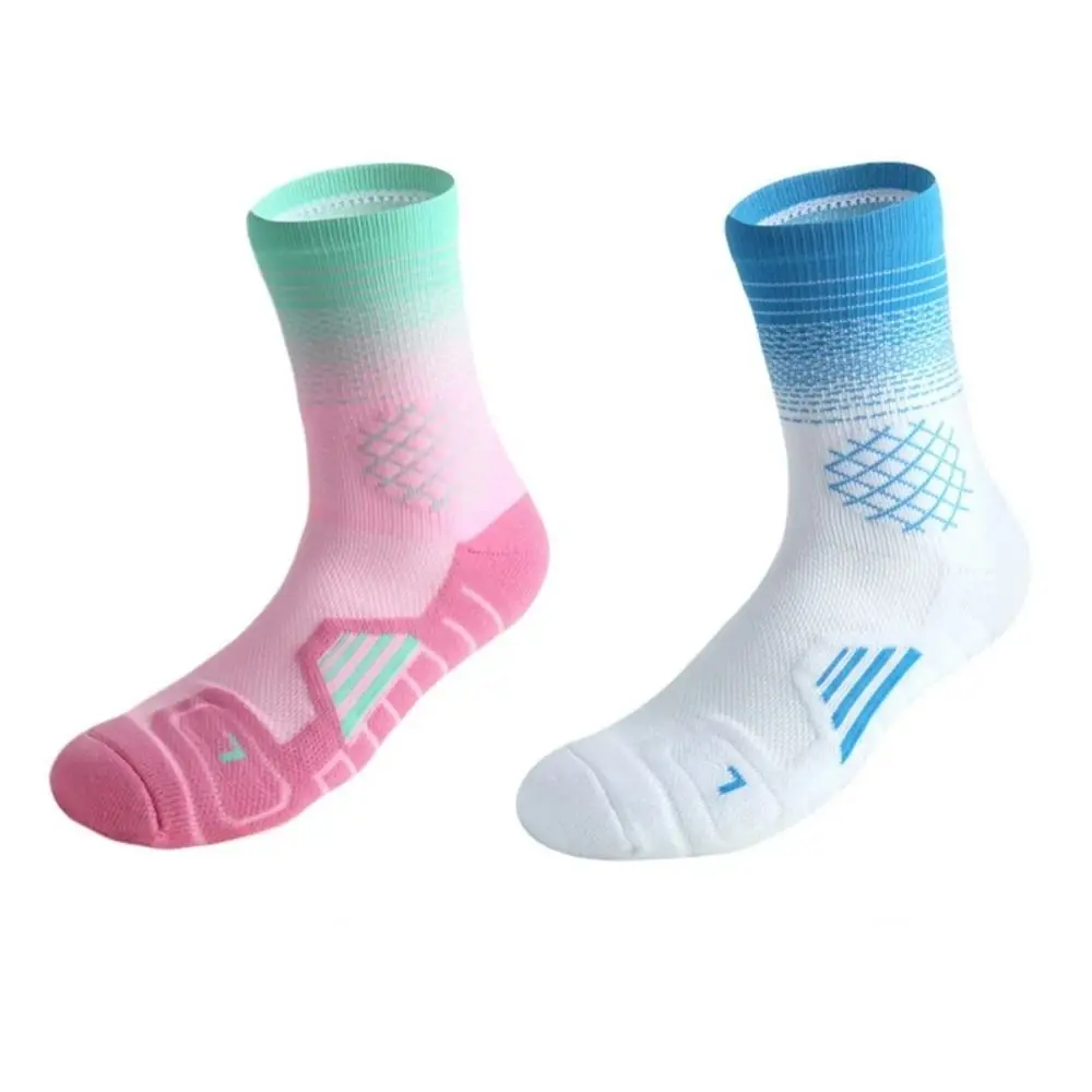 Fast-drying Sport Socks Breathable Anti-slip Basketball Football Socks 37-45 Towel Bottom Cycling Riding Socks Running