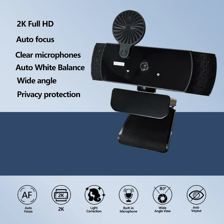 NEW 1080P USB Webcam PC Computer Laptop Desktop Live Webcam With Microphone