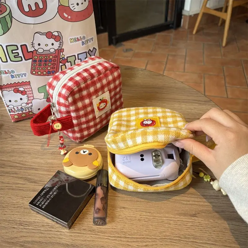 

Сумка-клатч Hello Kitty, удобная мультяшная сумка большой емкости, оригинальная нежная индивидуальная универсальная квадратная сумка для хранения