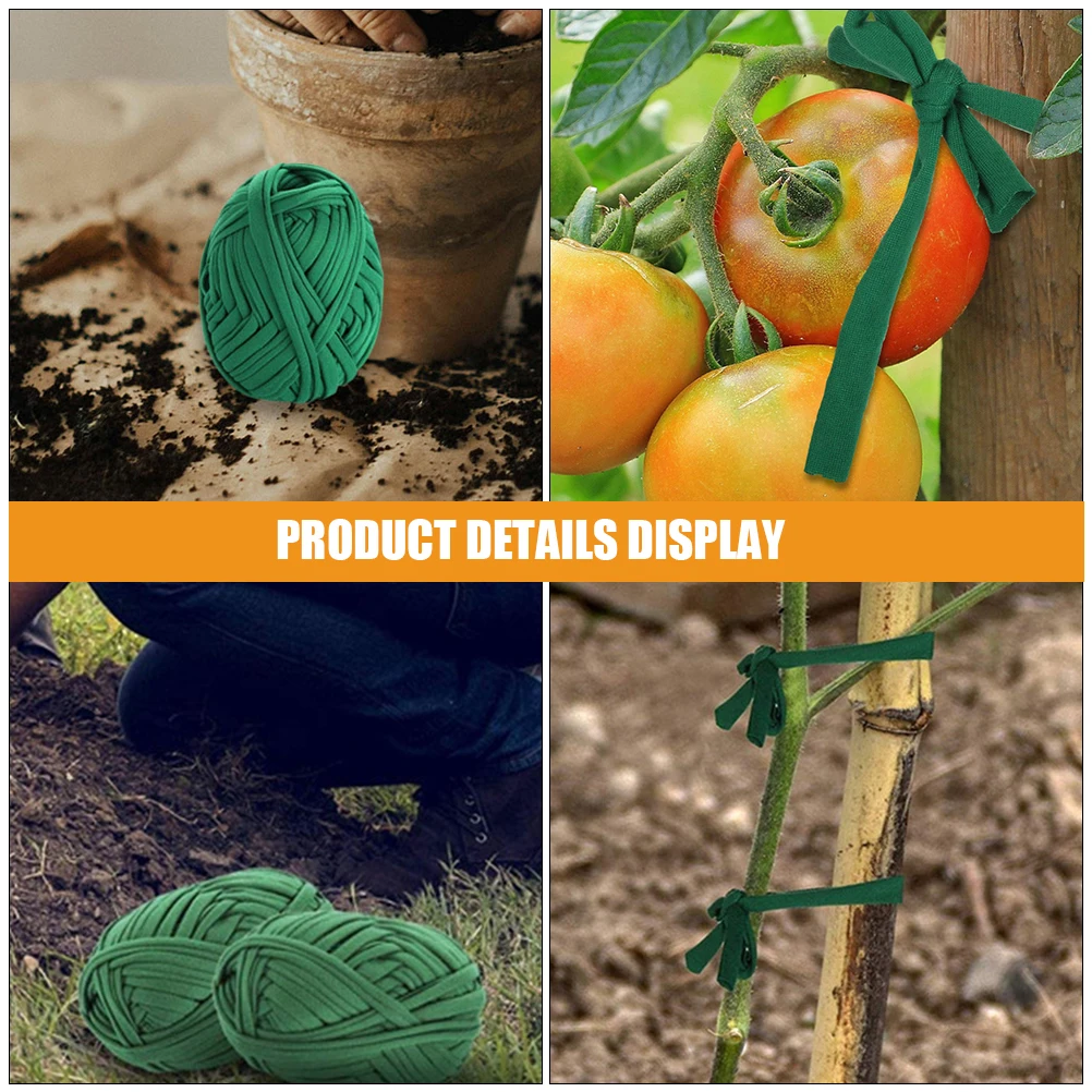 

4pcs Plant Support Ties Elastic Garden Rope Tree Straps for Securing Trees Stakes Saplings Shrubs Support Gardening Supplies