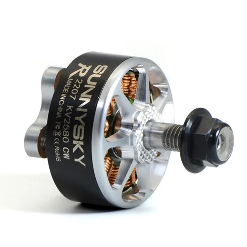 1 زوج Sunnysky E-R2207 2580KV CW/CCW 3-4S فرش السيارات ل RC روبوت FPV سباق