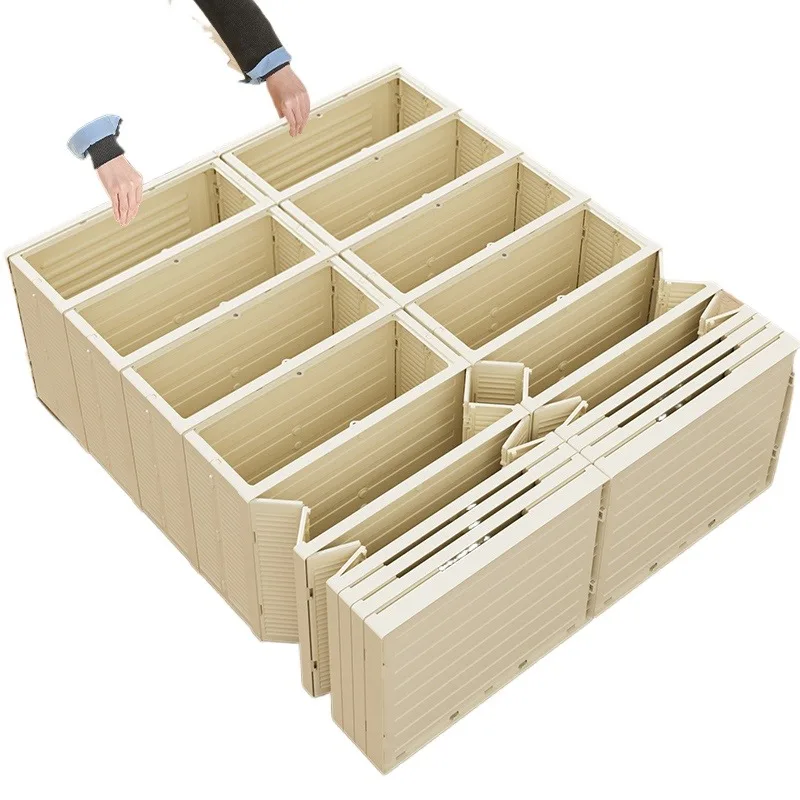 

Dual capacity luxury shoe box easy to install