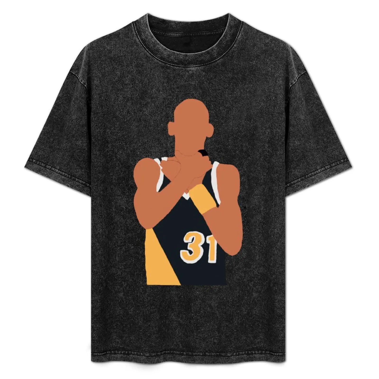 

Reggie Miller Choke Sign T-Shirt Anime t-shirt man t shirt shirts graphic tees oversizeds heavyweight t shirts for men