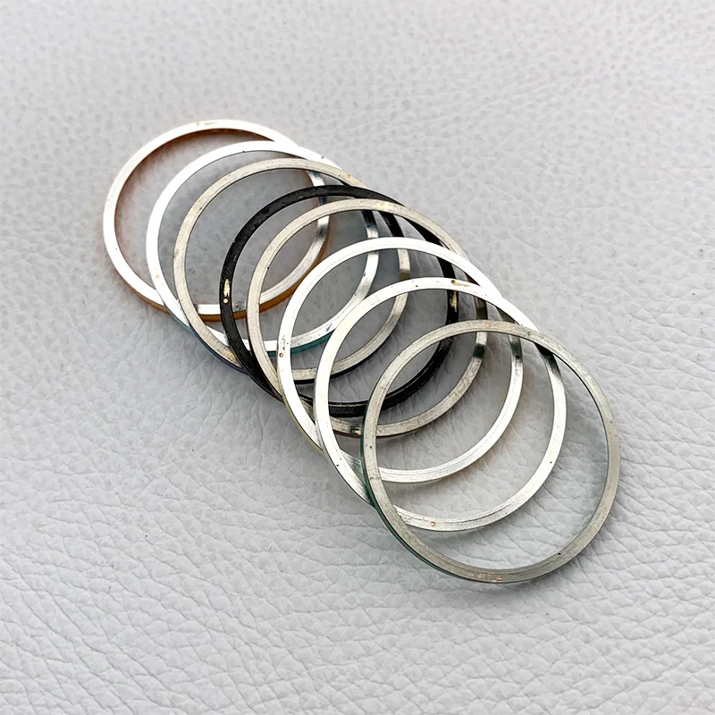 Mod 30,5 * 27,5 mm 24 ore Indice Orologio in rame Anello capitolo per SKX007 SRPD53 NH35 NH36 Cassa dell'orologio con movimento Sostituisci la parte dello strumento