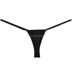 Women's Micro Thong String Adjustable Sexy Low Rise G-String Bikinis Lingerie