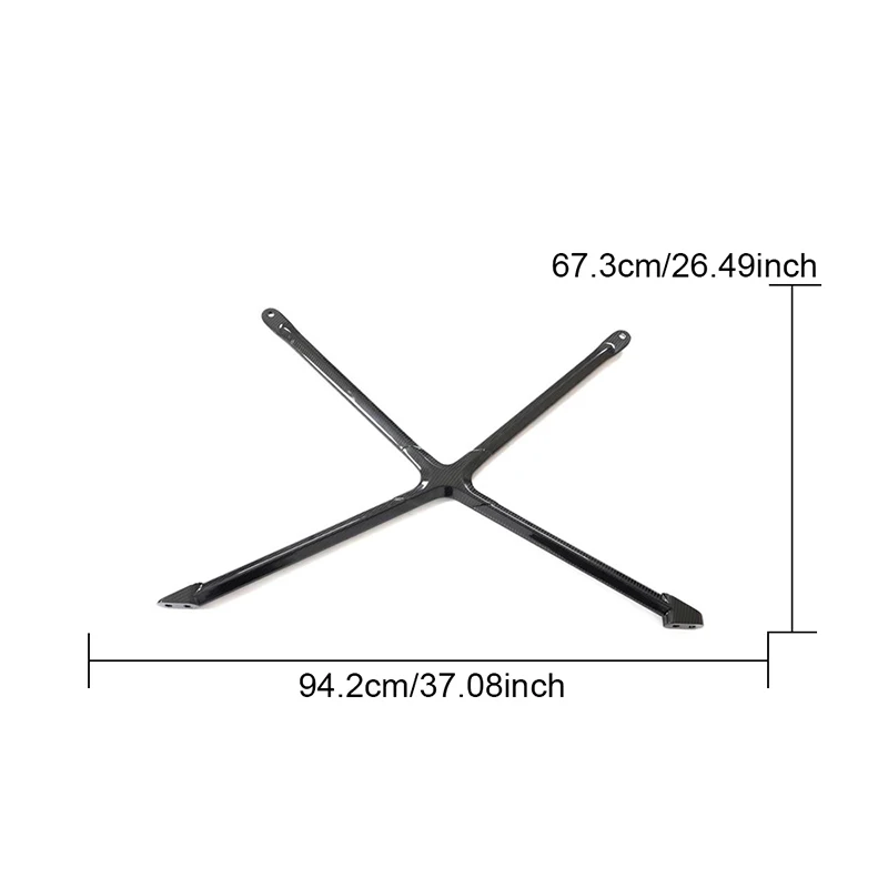 

Prepreg Dry Carbon Fiber R8 Engine X-Brace X Brace Strut Bar For Audi R8 Gen 2020-2023