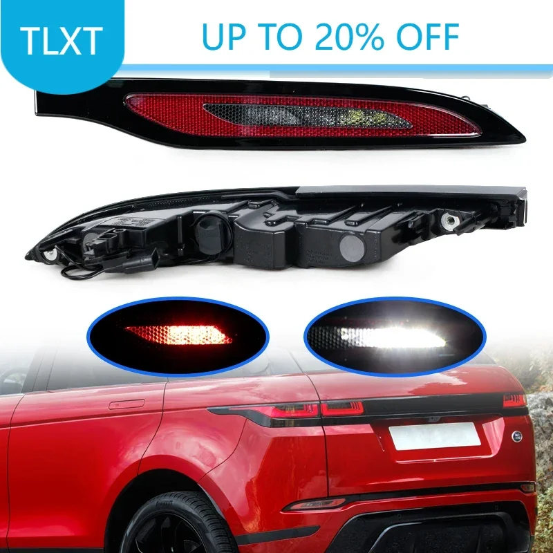 

For Range Rover Evoque L551 2019 2020 2021 2022 2023 Rear Bumper Reflector Light Brake Turn Signal Fog Lamp LR136974 LR136975