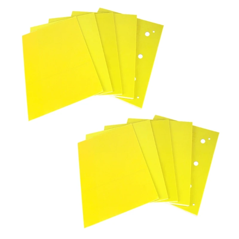 10Pieces 3240 Yellow Epoxy Board for DIY Battery Pack For Electrical And Mechanical Insulation Applications Easy to Use