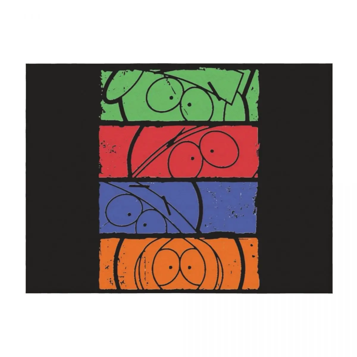 

South Park minimal Throw Blanket Sofa valentine gift ideas Stuffeds Soft Plush Plaid Blankets